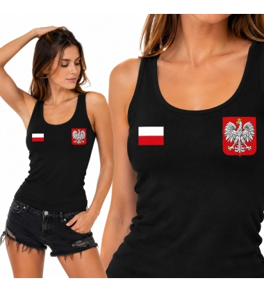 Damski tank top- Godło